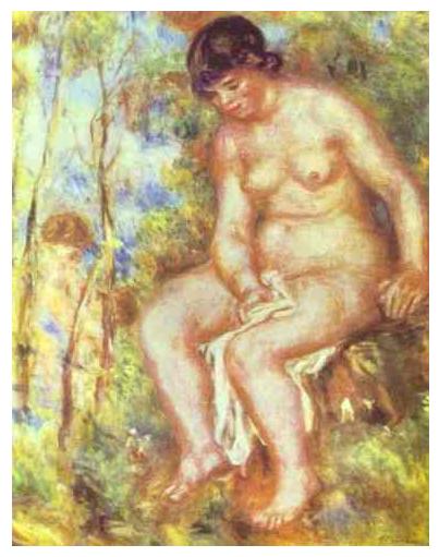 Обнаженная у фонтана. 1910